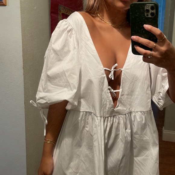 VERGE GIRL WHITE TUNIC AU8/SM - Picture 2 of 5